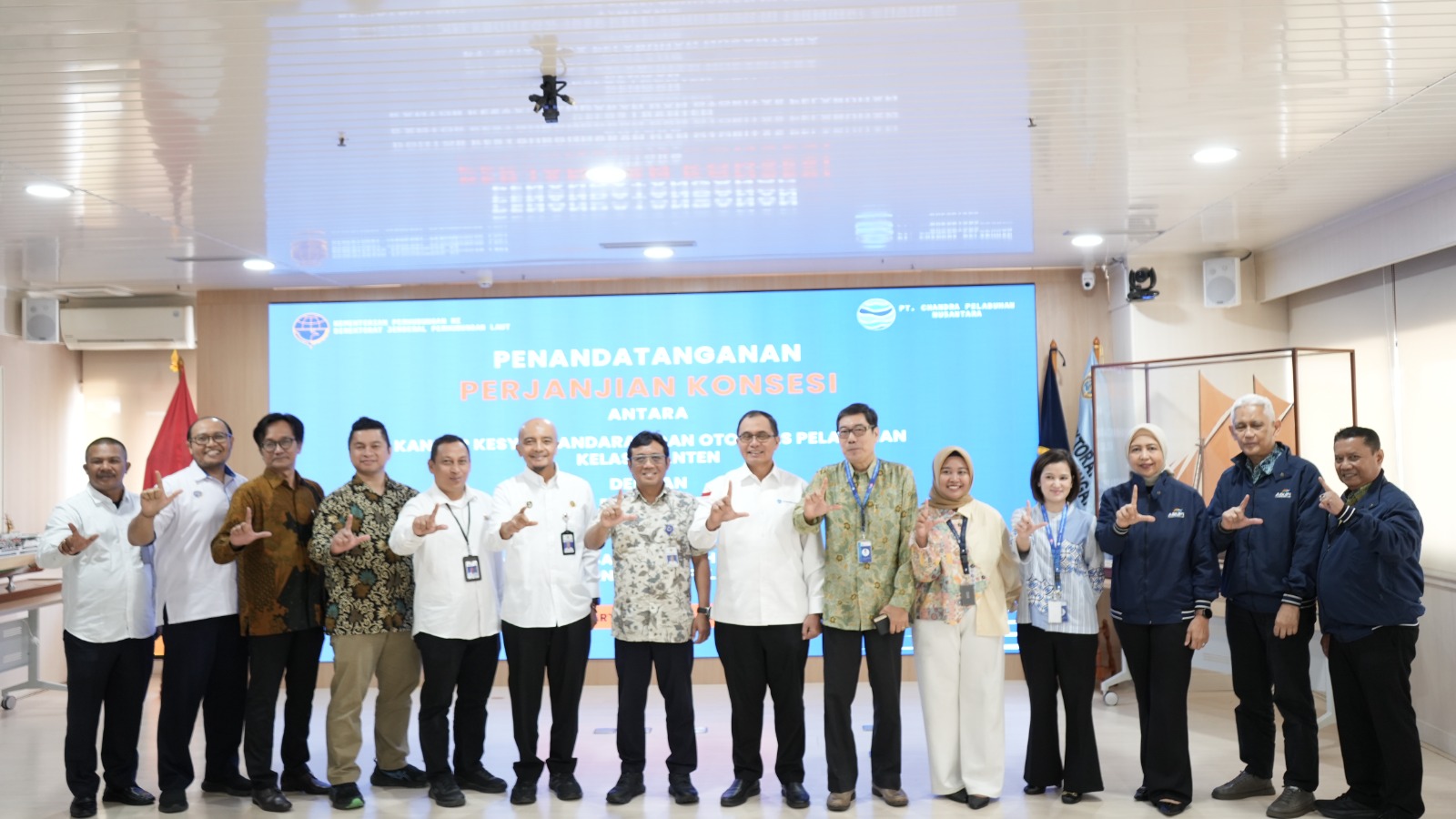 Pacu Pertumbuhan Ekonomi dan Investasi di Banten, Kemenhub Resmi Menjalin Kerja Sama Konsesi dengan PT Chandra Pelabuhan Nusantara